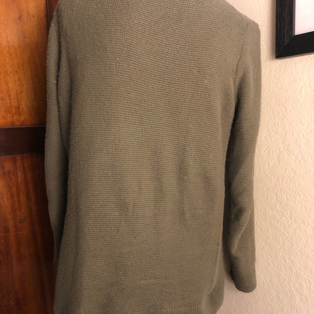 Madewell olive green thermal Small - Picture 3 of 6